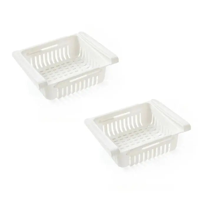 Extendable & Expandable Refrigerator Drawer