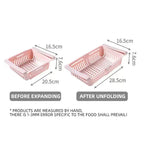 Extendable & Expandable Refrigerator Drawer