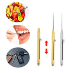 Expandable Toothpick made of Titanium