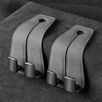 Auto headrest hooks – double hooks for bags and accessories