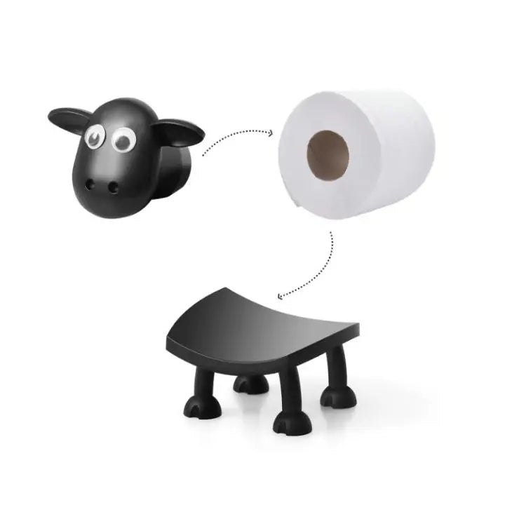Charming Sheep Toilet Paper Holder