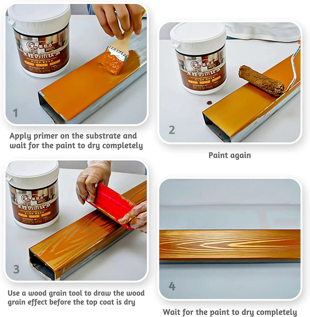 DIY Wood Grain Tool Set