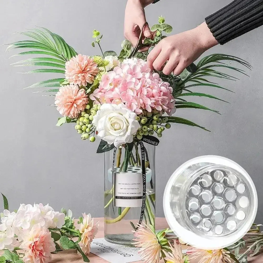 DIY Spiral Flower Stem Holder – Effortless Flower Arrangements