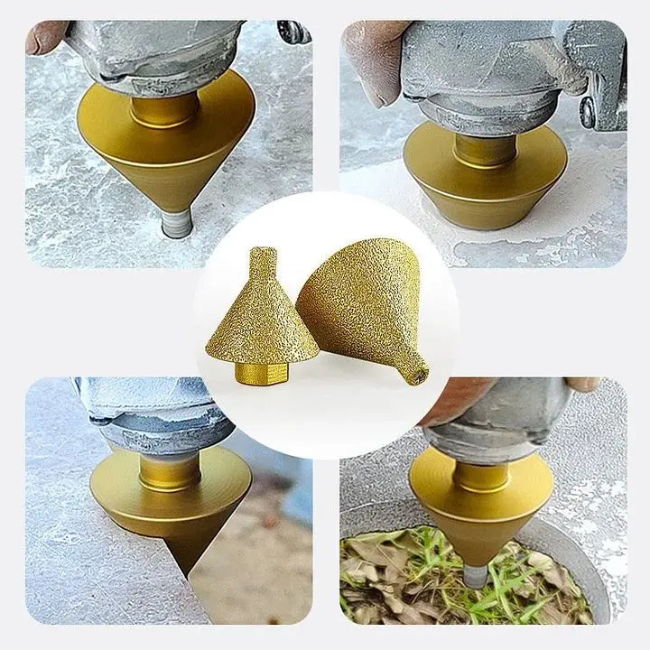 Diamond Edge Router for Angle Grinder
