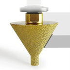 Diamond bevel cutter for precise edge cutting