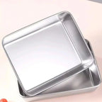 Stainless steel can with lid – stackable & leak-proof