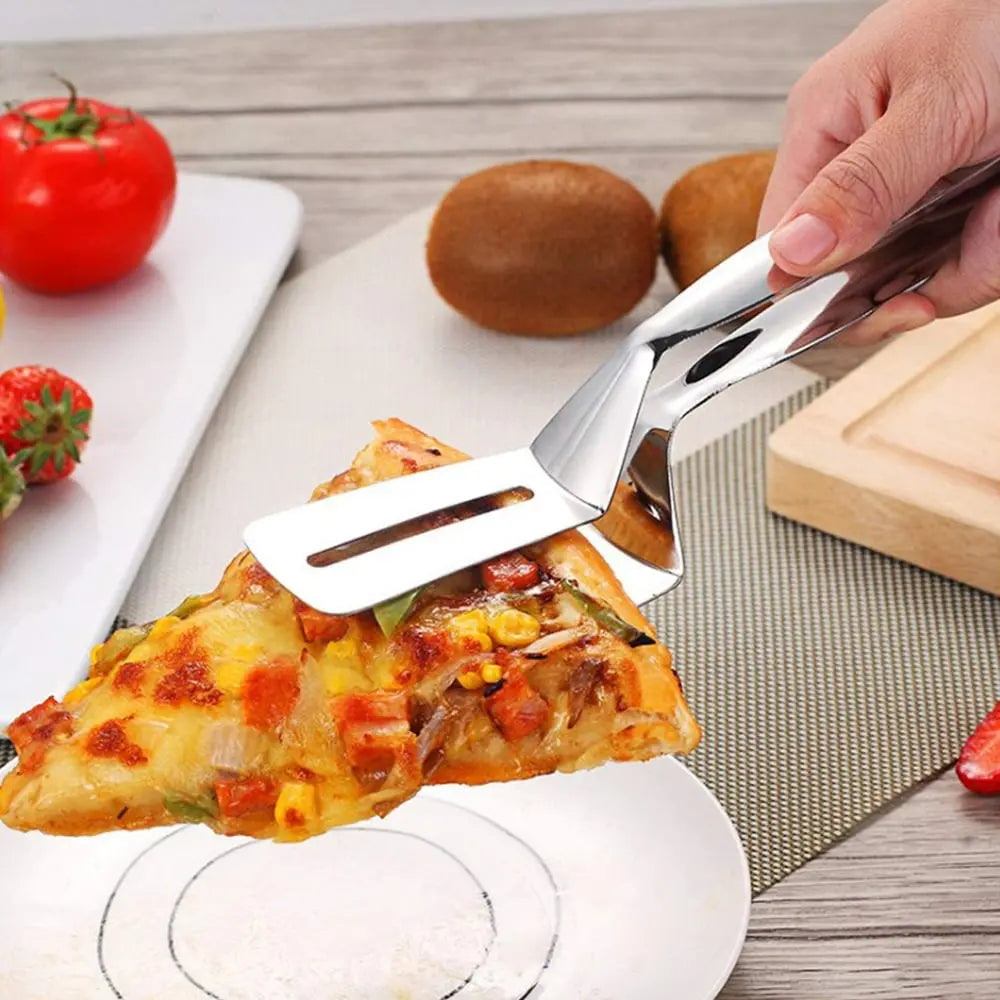 Stainless Steel Grill Tongs with Reversal Function