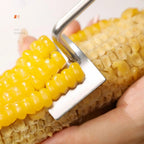 Stainless Steel Corn Peeler with Long Handle for Quick Peeling