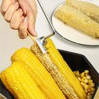 Stainless Steel Corn Peeler with Long Handle for Quick Peeling