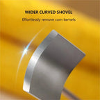 Stainless Steel Corn Peeler with Long Handle for Quick Peeling