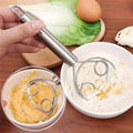 Stainless Steel Dough Mixer for Easy and Clean Baking