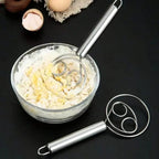 Stainless Steel Dough Mixer for Easy and Clean Baking