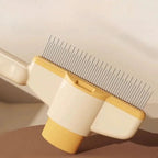 Simple Self-Cleaning Flea Comb & Coat Brush