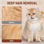Simple Self-Cleaning Flea Comb & Coat Brush