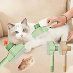 Simple Self-Cleaning Flea Comb & Coat Brush