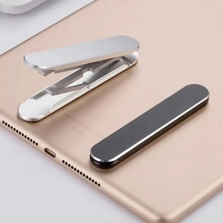 Foldable Mini Phone Holder made of Aluminum – compact & portable