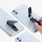 Foldable Mini Phone Holder made of Aluminum – compact & portable