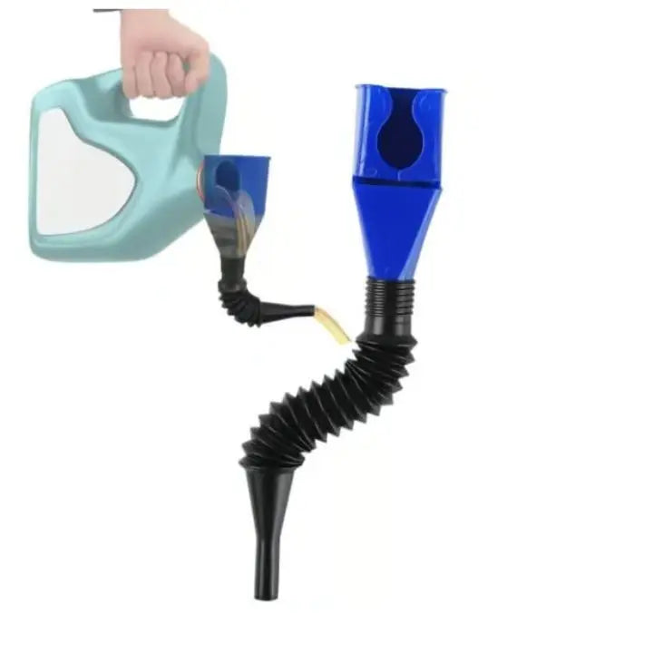 Collapsible Universal Funnel with Snap Closure