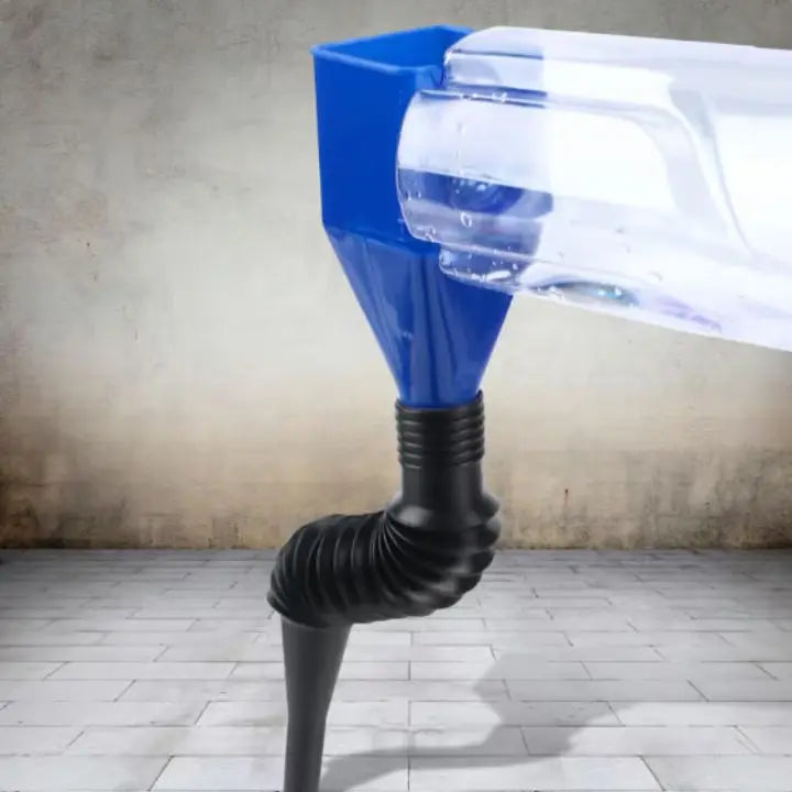 Collapsible Universal Funnel with Snap Closure