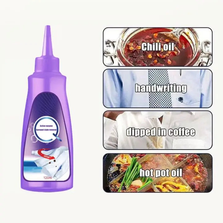 Stain remover for clothing – strong against dirt