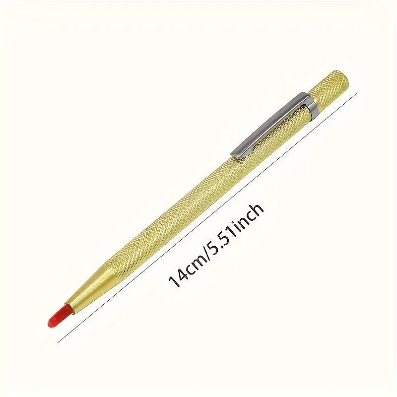 Tile cutter pen with carbide tip