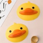 Yellow Ducks heat-resistant silicone mat
