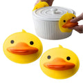Yellow Ducks heat-resistant silicone mat
