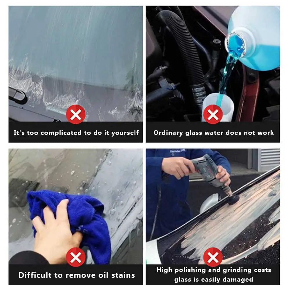 Glass Oil Film Cleaning Wipes for Cars