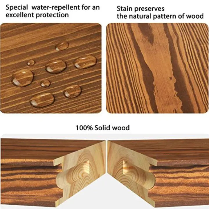 Handmade Solid Wood Wall Shelves – Stylish & Space-Saving