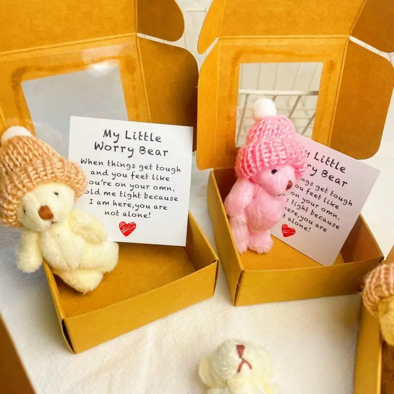Handmade Mini Comfort Bear in Gift Box