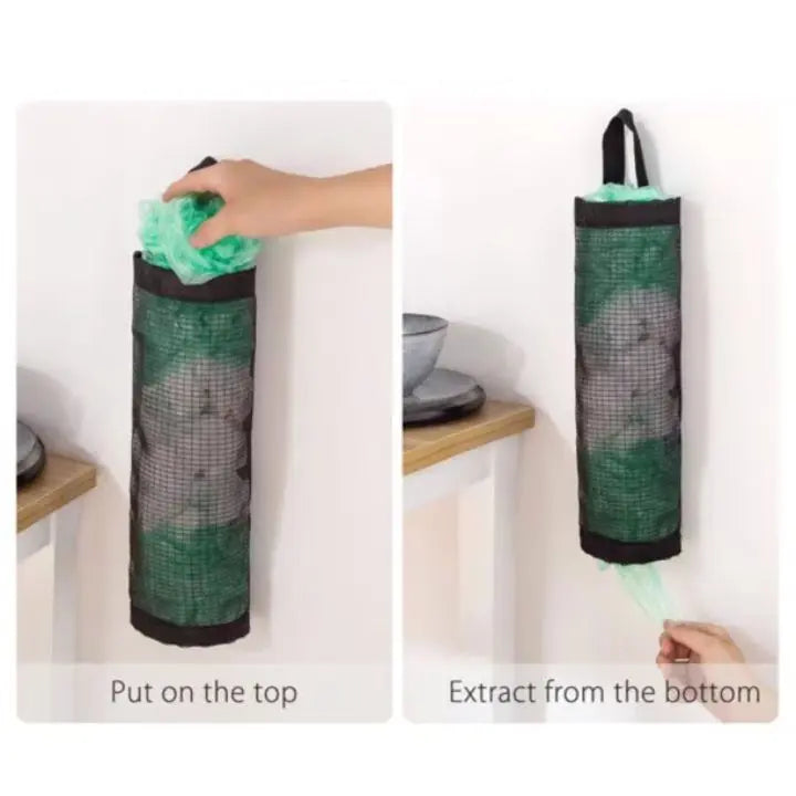 Hanging Plastic Bag Organizer – Space-saving Storage