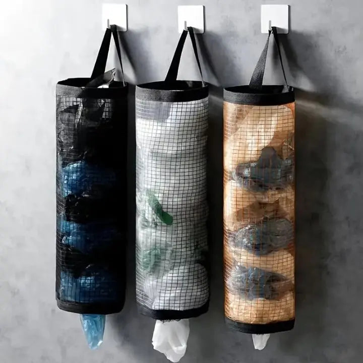 Hanging Plastic Bag Organizer – Space-saving Storage