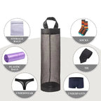 Hanging Plastic Bag Organizer – Space-saving Storage