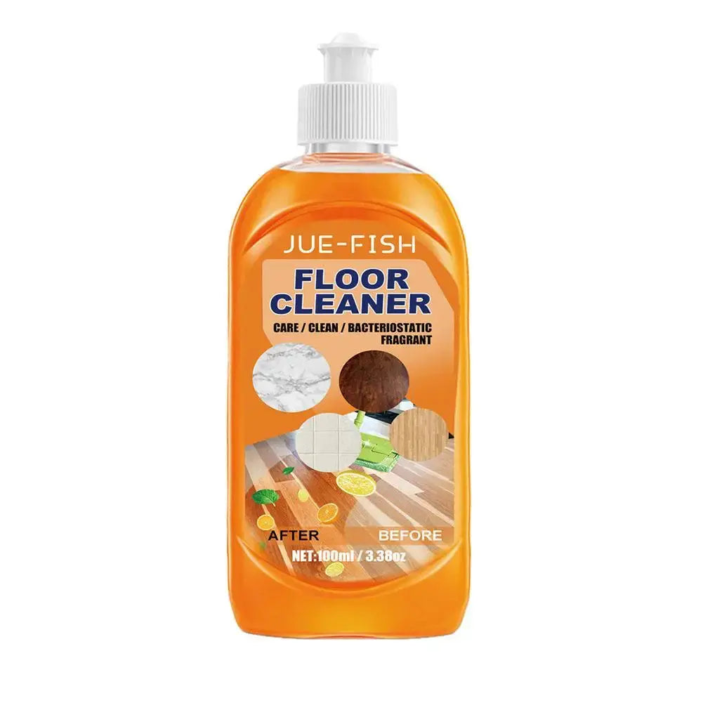 Powerful floor cleaner with fresh lemon scent