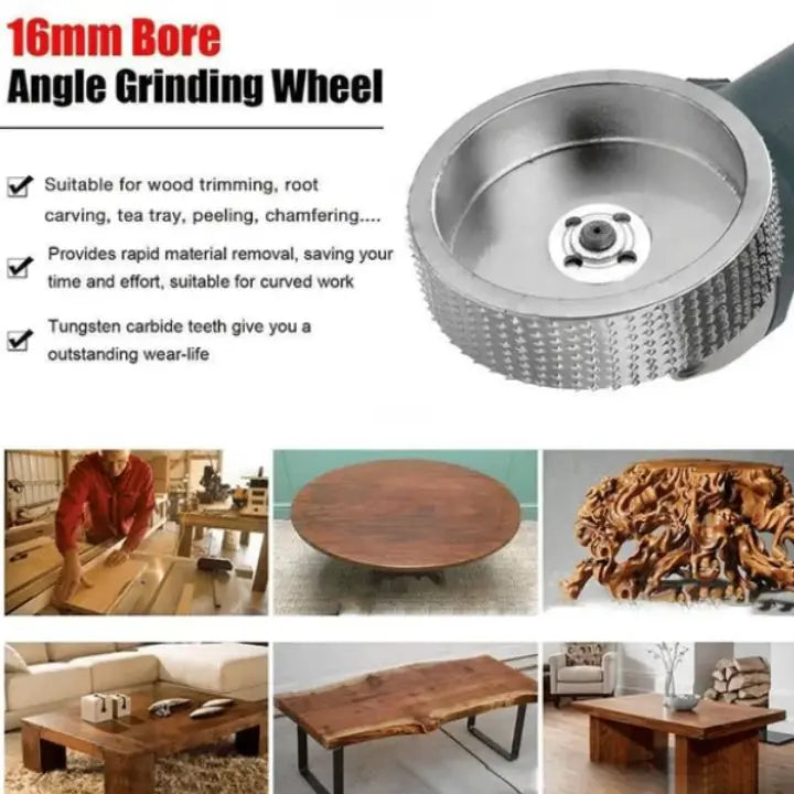Wood Corner Grinding Disc – Quickly & precisely carve