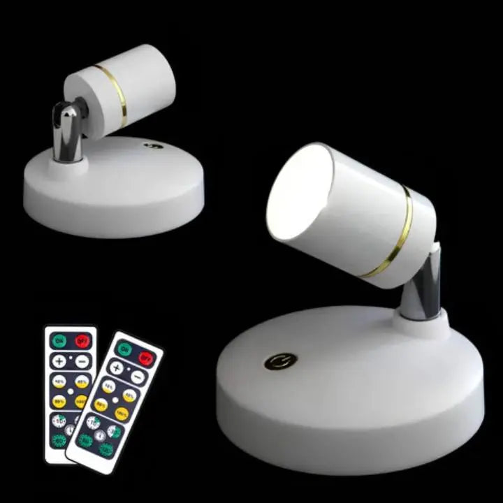 Wireless LED Spotlight – Remote Control for Accent Lighting