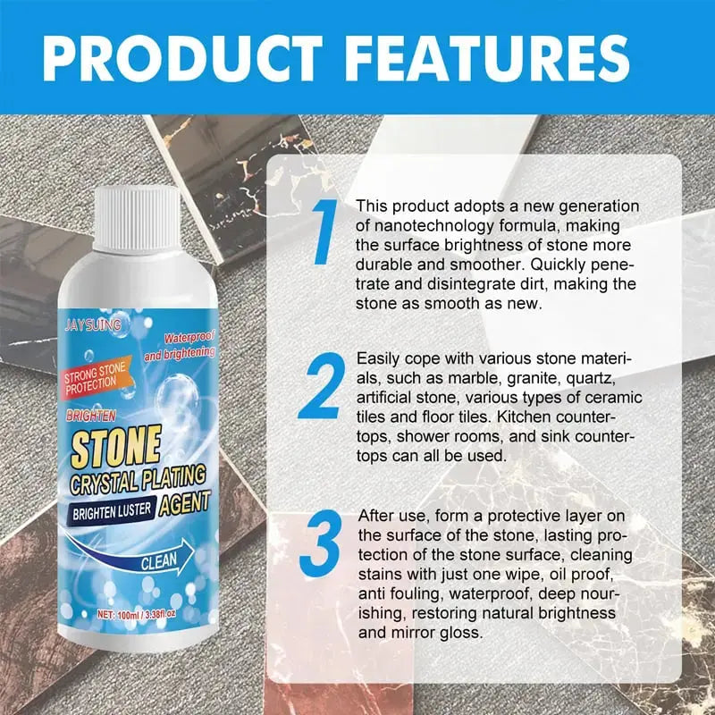 Powerful Stone Stain Remover – Effortless Deep Cleaning