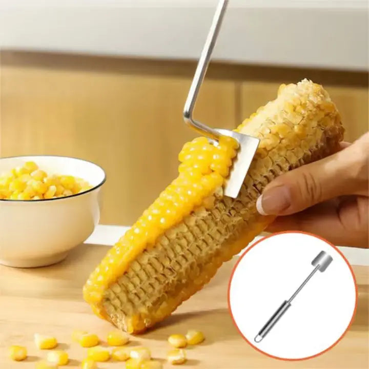 Corn peeler made of stainless steel – Fast & safe