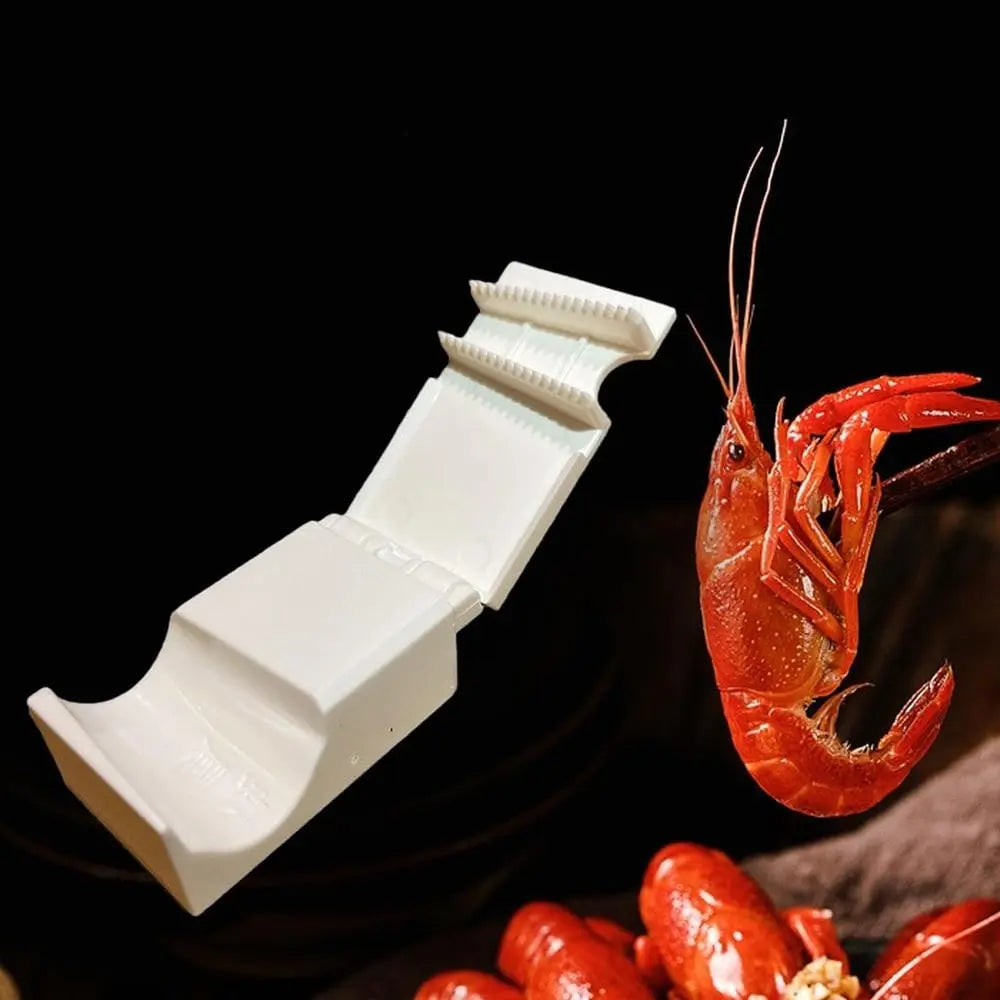 Seafood peeling aid for shrimp & crayfish