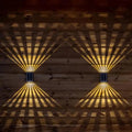 Modern Solar LED Wall Light - Waterproof & Automatic