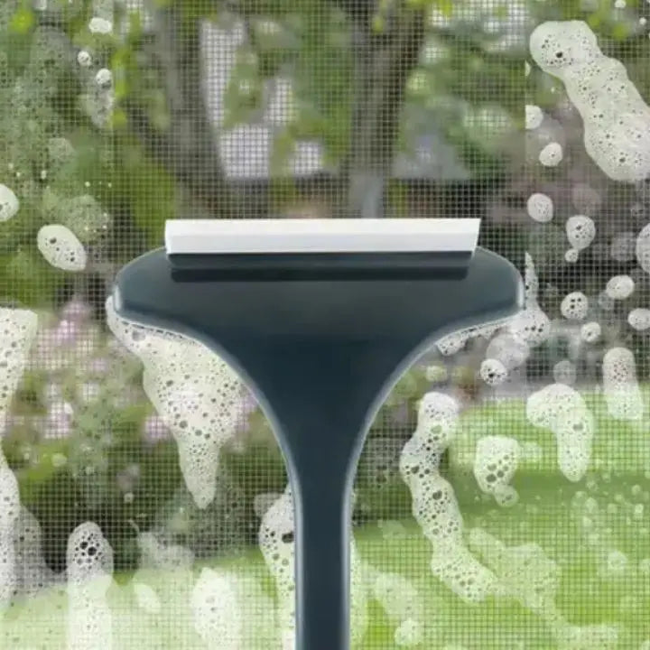 Multifunctional Cleaning Brush for Glass and Insect Screens – Dry/Wet