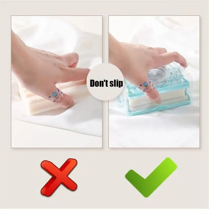Multifunctional Soap Box with Brush – Stain Remover