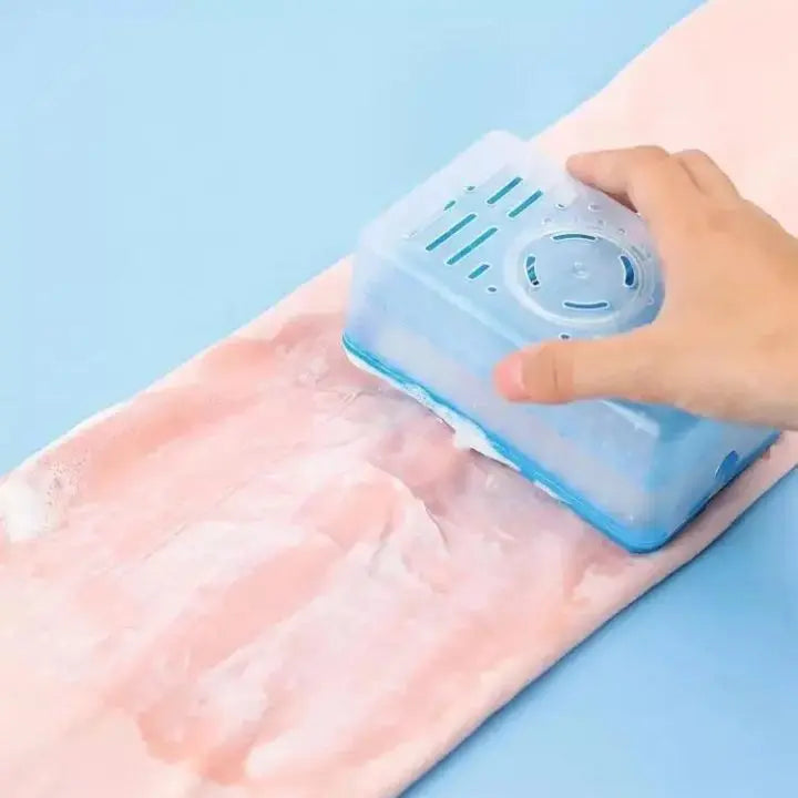 Multifunctional Soap Box with Brush – Stain Remover
