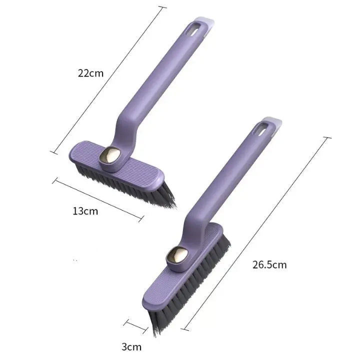 Multifunctional, Redatable with V Bristles Cleaning Brush