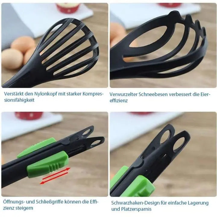 Multifunctional Whisk and Food Clip