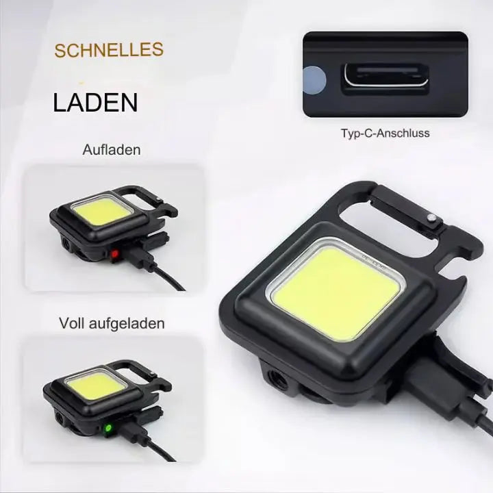 Multifunctional Keychain Emergency Light | Compact & Ultra Bright