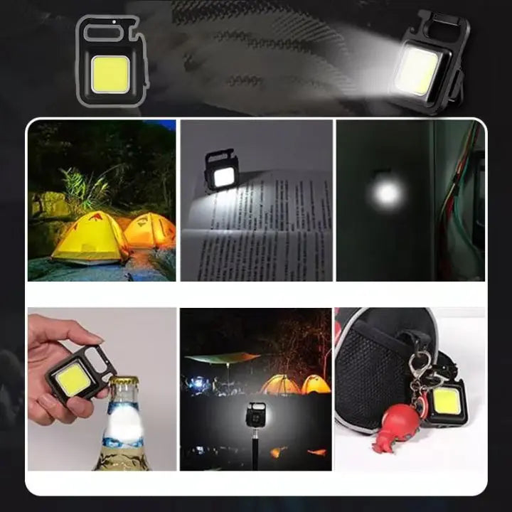 Multifunctional Keychain Emergency Light | Compact & Ultra Bright