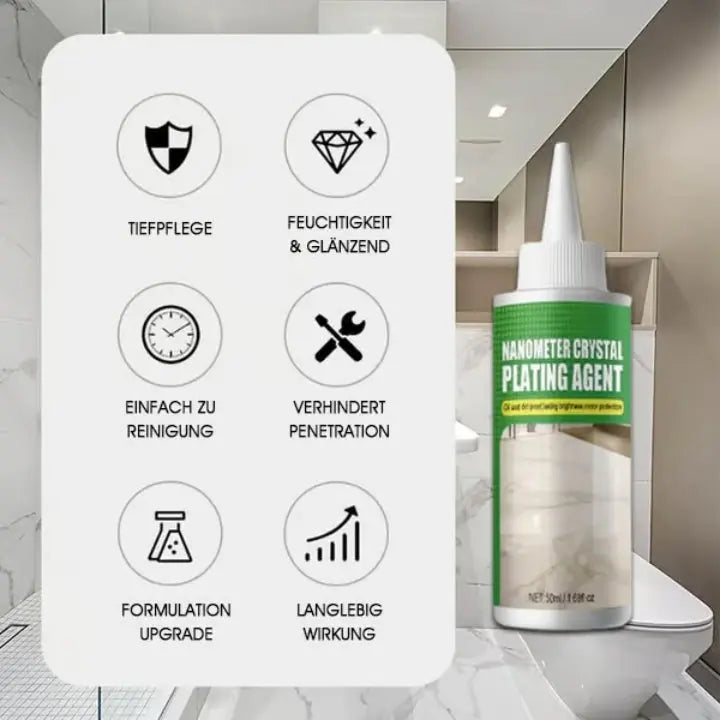 Nano-Crystal-Seal for lasting pRedection in the household