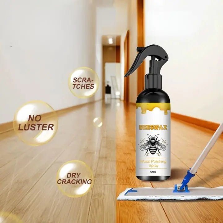 Natural Beeswax Care Spray – Non-toxic Wood Polish
