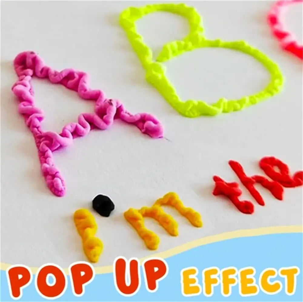 Puffy Magic Markers